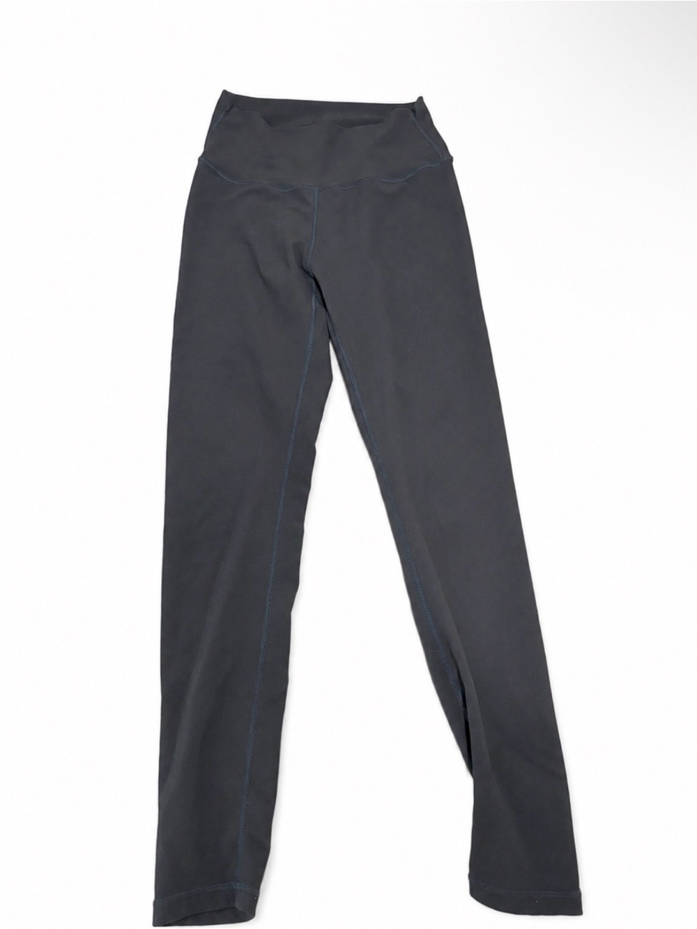 Gray High-Waist Active Leggings